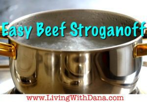 Easy Beef and Mushroom Stroganoff