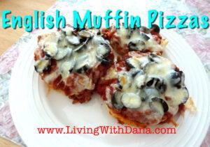 Family Favorite: English Muffin Pizzas