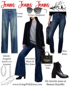 My Banana Republic favorites: Jeans!