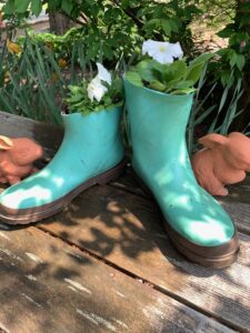 Rain boots! Garden boots!