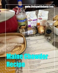 Recipe: Maine Chowder just the way you like it