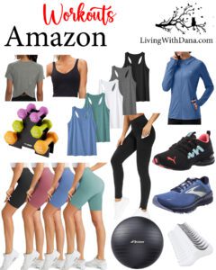 Workout clothes and equipment