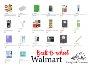 Walmart back-to-school sale