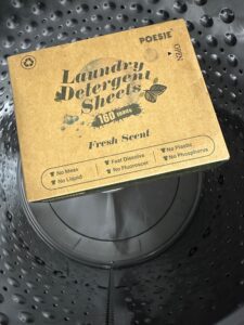 Laundry detergent sheets