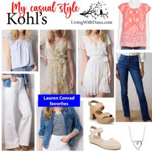 Lauren Conrad casual style at Kohl’s