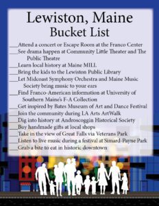 Lewiston, Maine Bucket List