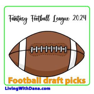 Fantasy Football draft day: food, fun, winning picks!