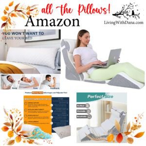 Pillows, pillows, pillows!