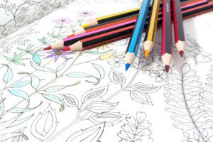 Crafts: Coloring pages to frame and display