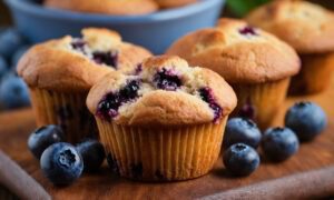 Recipe: Lemon Blueberry Muffins