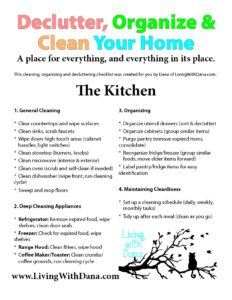 Challenge 2025 Week 30: Kitchen – Clean & Organize Baking Supplies