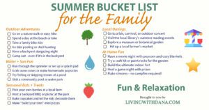 Summer Bucket List for the Family