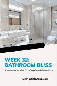 Challenge 2025 Week 32: Bathroom – Scrub & Clean Tiles