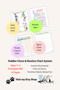 Chore Charts for Toddlers