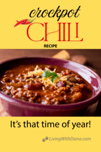 My BEST crockpot chili recipe