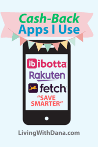 Cashback apps to save money