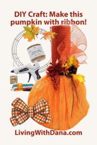 DIY Pumpkin for Front Door