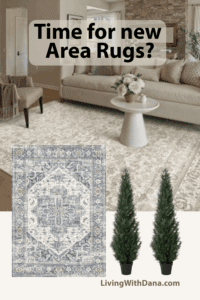 Update your carpets and greenery