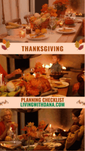Planning for Thanksgiving meal and guests