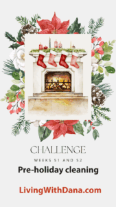 Challenge Weeks 50 and 51 bedroom and kitchen refresh