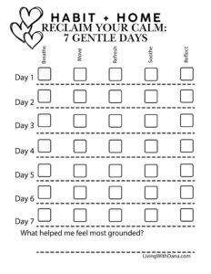 Habit + Home: Project Self-Care