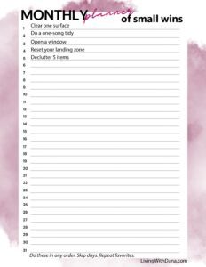 Habit + Home: January Fresh Starts — Four Simple Projects